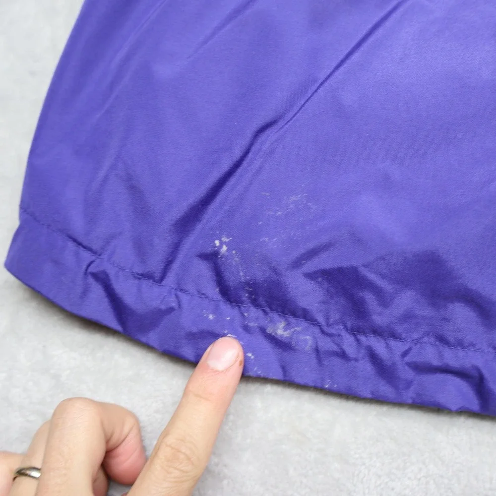 Columbia Jacket Womens Large Purple Insulated Ski Snow Removable Liner 3in1 VTG